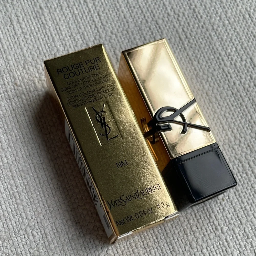 Yves Saint Laurent Rouge Pur Couture Caring Satin Lipstick Mini - nu muse